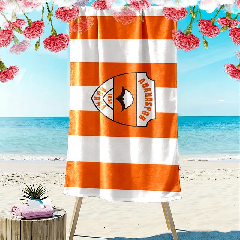 Adanaspor Print Beach Towel, Large Soft Quick Dry Towel for Beach Camping Swimming
