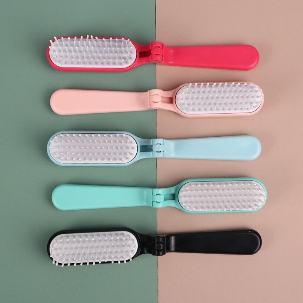 Mini Folding Comb Styling Tools Hair Brush Portable Foldable Hair Comb