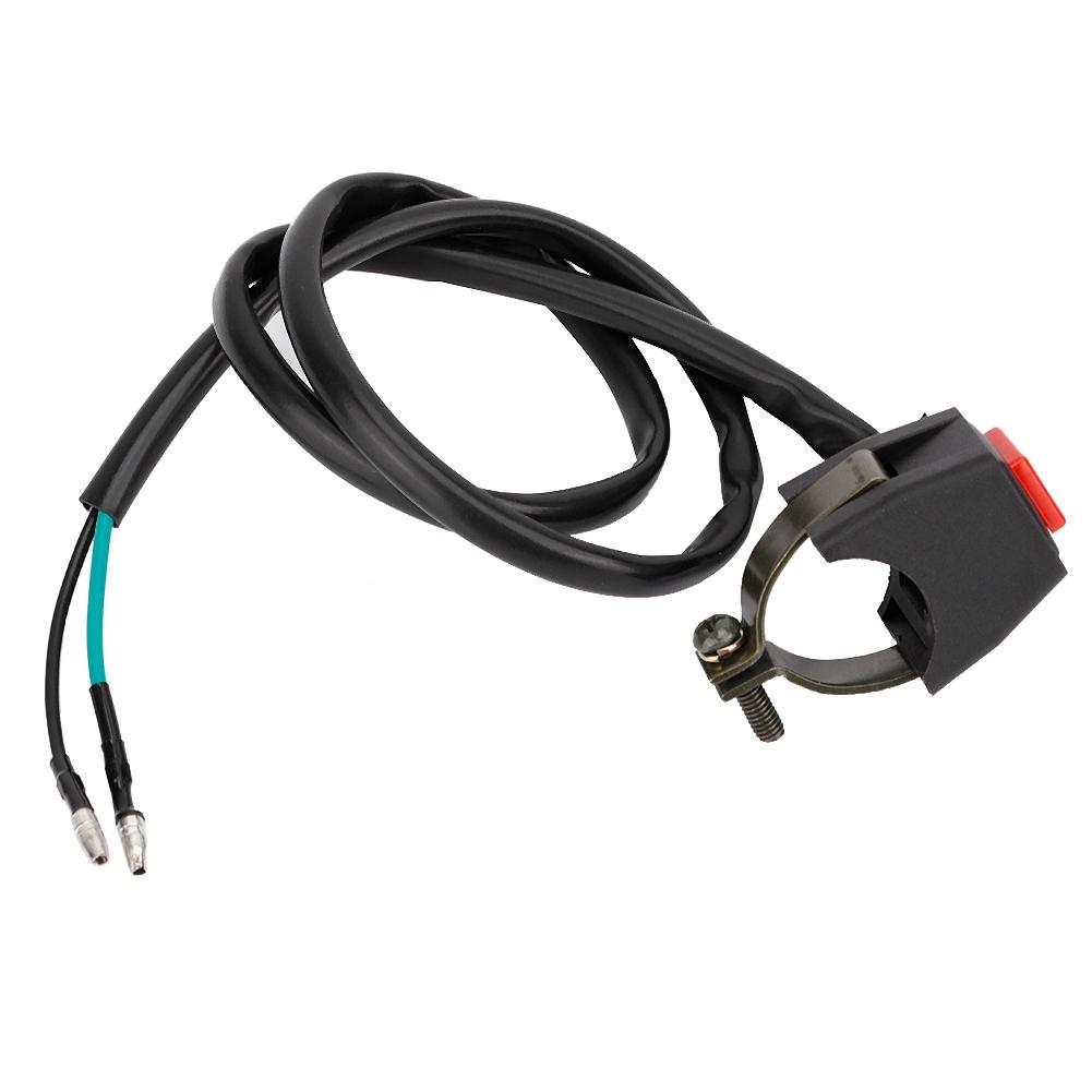 22mm 7 8 Inch Horn Button Switch Universal Motorcycle Handlebar Button with Cable