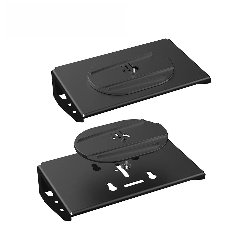 Настенное крепление для PS5 Slim/PS5 (Диск и цифра), Стальной настенный кронштейн с 1 держателем для гарнитуры и 2 крючками для контроллеров