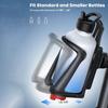 Bicycle Water Bottle Cage Motorcycle Cup Holder Stable Anti-Shake Adjustable Universal