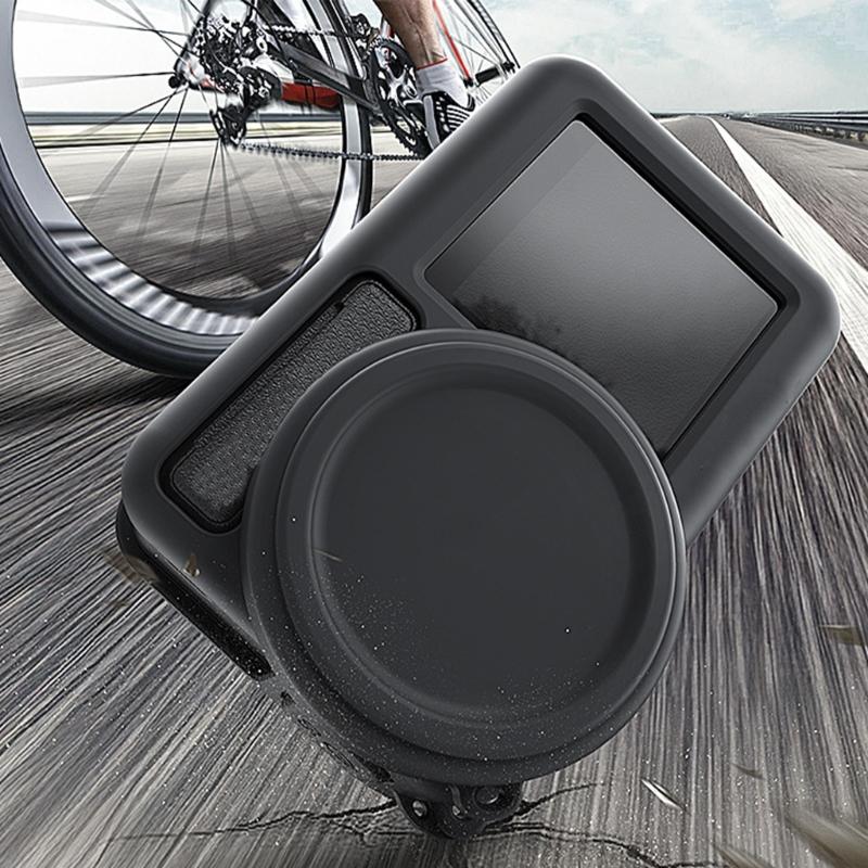 Protective Silicone Skin Case Plus Lens Cover and Lanyard for Action 5Pro Camera Accessories