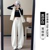 Narrow Banana Wide-leg Pants Women's New Autumn Loose Straight Casual Sweatpants Small Gray Sweatpants