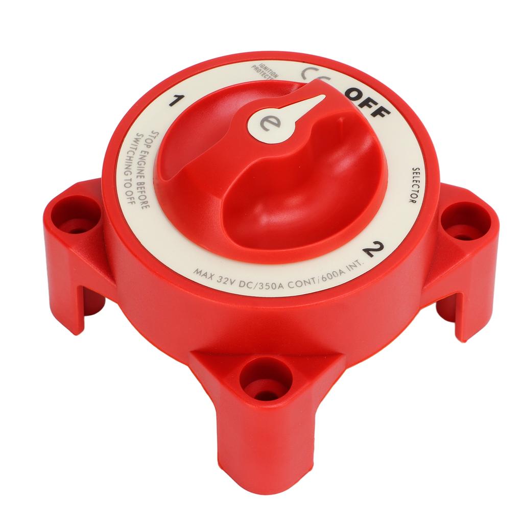 Выключатель массы Отключение питания Аварийный выключатель Изолятор 3 уровня 350А 32В постоянного тока для автодома, морского судна, лодки