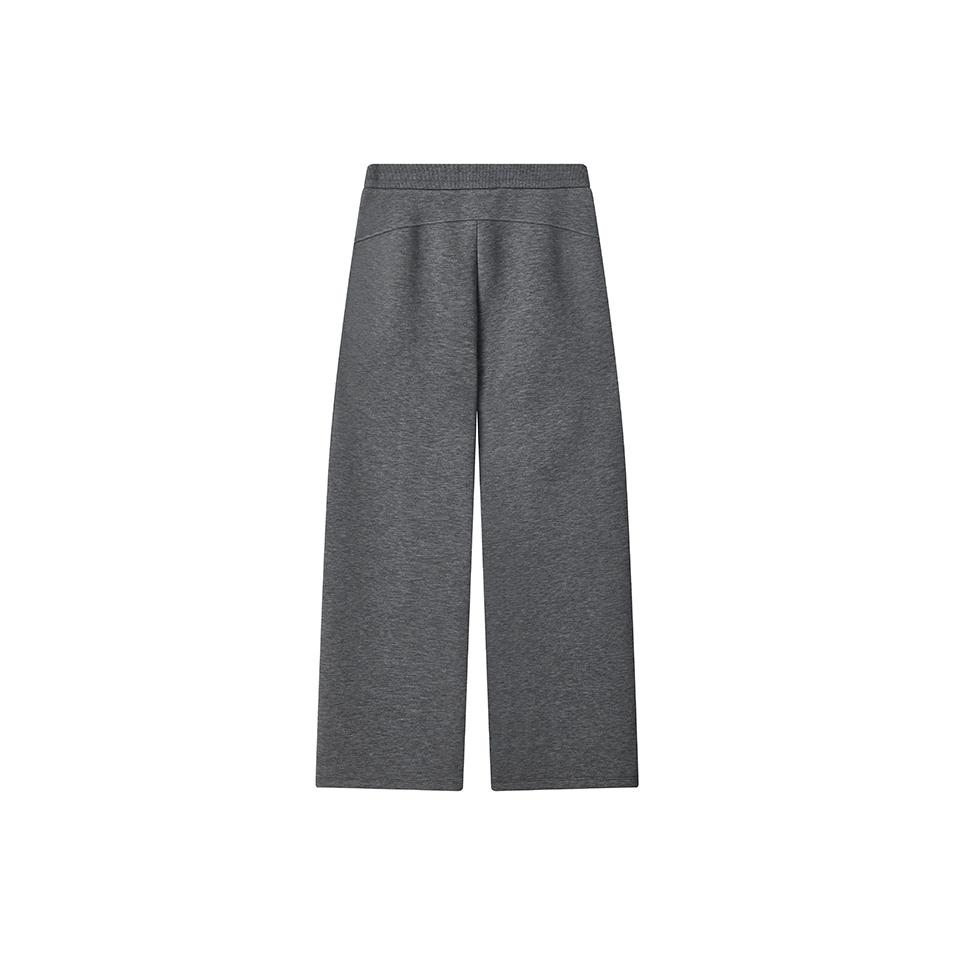 Fila Белые Простые Модные Универсальные Вязаные Свободные Прямые Повседневные Брюки Женские низ F11W543601FMG