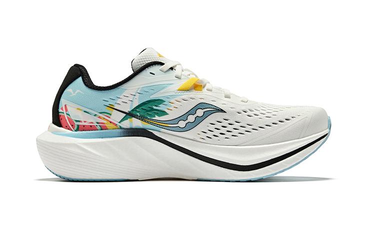 Мужские кроссовки Saucony Slay Full Speed 2 Низкие Беговые кроссовки Унисекс Белый Синий Черный
