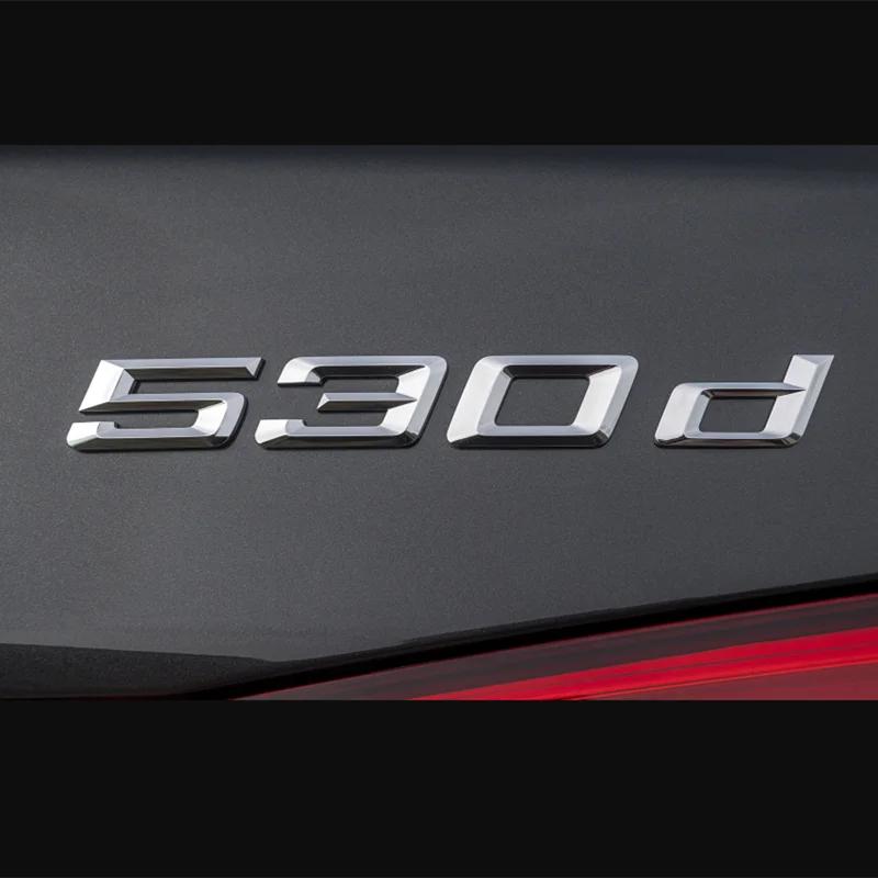 ABS Emblem Glossy Black Car Sticker Badge Decal Body Trunk Decor for BMW 518i 520i 523i 528i 530i 535i 550i 518d 520d 523d 525d ak2