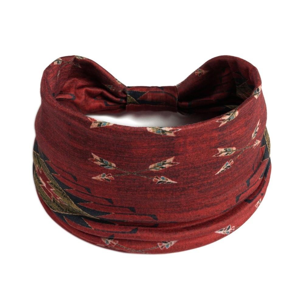 Knot Wide Headbands Elastic Turban Headwrap Soft Boho African Headband Hair Accessories