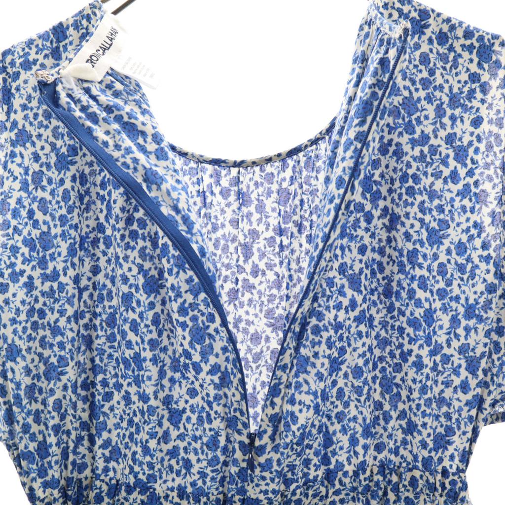 CARON CALLAHAN Side Cutting No Sleeve All In One S Blue Women Used