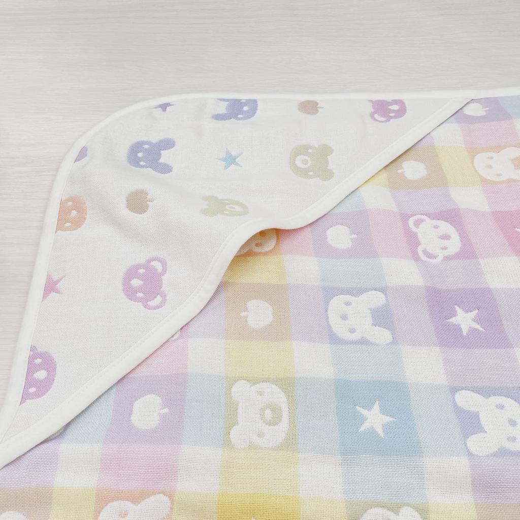 Swaddle Afghan Colorful Made In Japan