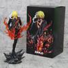 New 24cm One Piece Anime Figures Sanji Devil Suit Pvc Gk Statue Model Collection Room Ornament Kids Toys Children'S Day Gifts