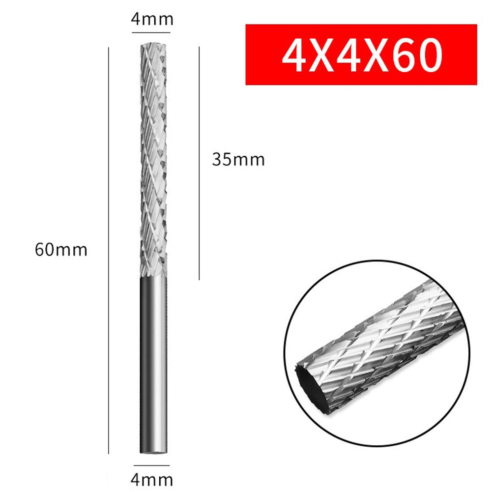 1 шт. Роторный напильник 4×4×54 мм 4×4×60 мм 4×5×54 мм 4×5×60 мм