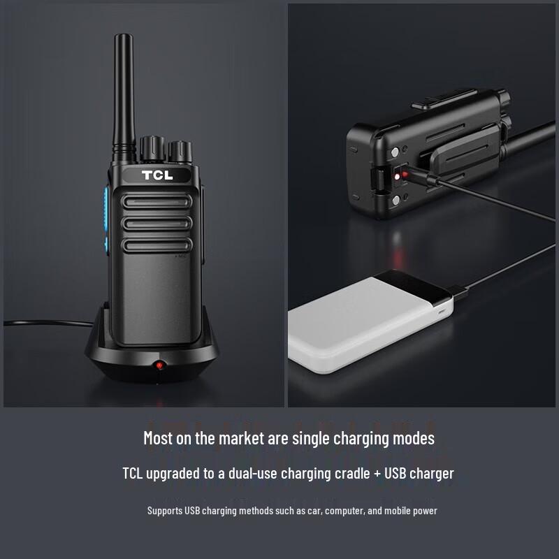 TCL HT3 Plus Long-Range Mini Walkie Talkie Pair (CN version)