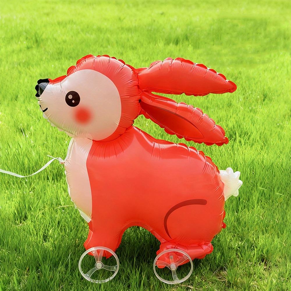 Подвижный Дизайн 4D Шары Динозавры Рисование Фольгированный Шар Животное Стоящие Фольгированные Шары На Колесах Фольгированные Шары С Колесом