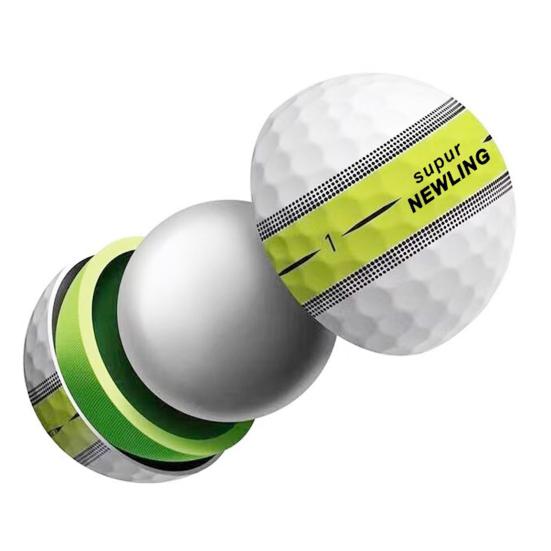 Golf Ball Golf Games Ball Super Long Distance Three Layer Ball High Density Stable Soft Professional Competition Game Balls Massaging Ball