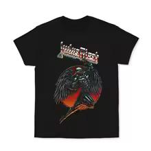 JUDAS PRIEST Band Short-sleeved T-shirt European American Metal Rock Clothes Men's and Women's Crewneck Unisex T-shirts 4