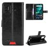 Для Umidigi Bison GT Чехол-бумажник с подставкой и слотами для карт – Ударопрочный, Пылезащитный, Деловой, Прочный, Кожаный флип-чехол