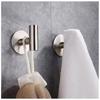 Stainless Steel Robe Hook Adhesive Wall Hook Towel Hook For Bathroom Kitchen Wall Mounted Organizer Hook