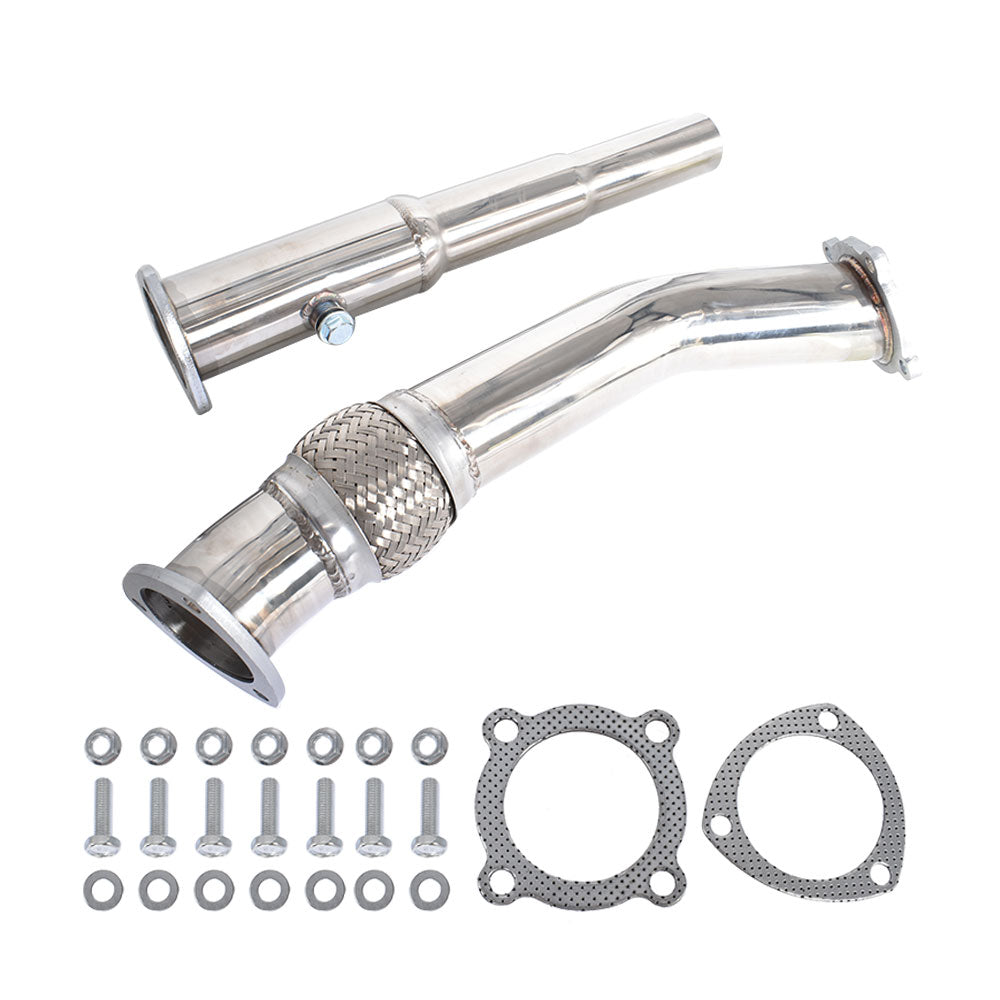 3-дюймовая выхлопная труба Turbo Downpipe для 1999-2004 VW Golf/Jetta/Beetle 1.8L из нержавеющей стали