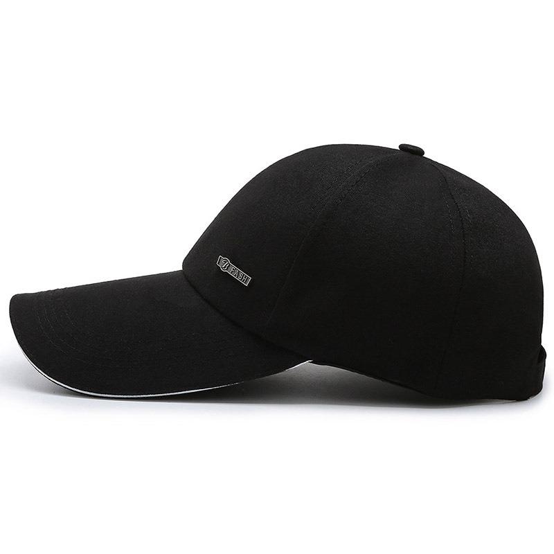 Hat Men's Spring and Autumn Outdoor Baseball Cap Canvas Casual Versatile Fishing Shade Sun Protection Simple Cap