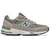 New Balance Женские кроссовки 991 «Сделано в Англии», посвященные 20-летию Англии, серые, эмалированные и синие W991ANI
