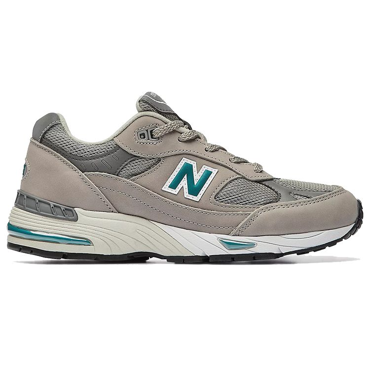 New Balance Женские кроссовки 991 «Сделано в Англии», посвященные 20-летию Англии, серые, эмалированные и синие W991ANI