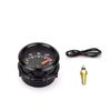 12V Automotive Gauge 2 Inch 52mm Hydraulic PSI Exhaust Thermometer Vehicle Gauge
