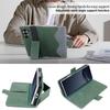Роскошный кожаный кошелек-чехол с RFID для Samsung Galaxy Z Fold 7 Fold6 Fold5, гальванизированный корпус, ремешок на запястье, подставка, чехол-книжка