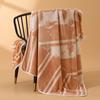Customizable Abstract Pattern Bath Towels Large Soft Absorbent Coral Fleece Towels for Bathroom OEM ODM Logo Options