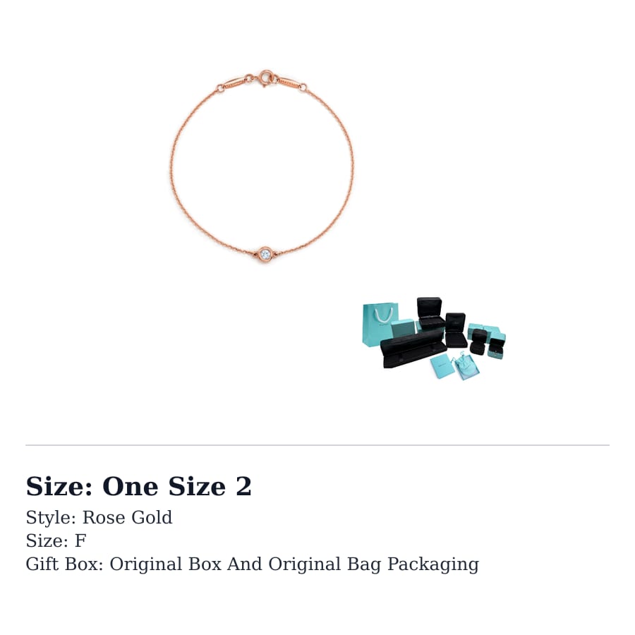 TIFFANY & CO. Elsa Peretti Bracelets Women's 33943423