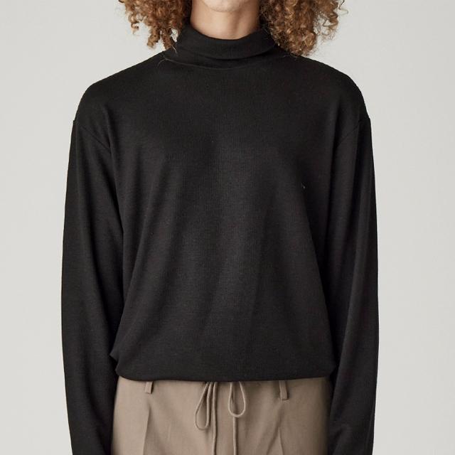 LIKE THE MOST Basic Standard Turtleneck Knit