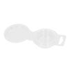 100Pcs Round shape design Clamshell Container 100 pieces per set Round Mold  DIY candle crafting