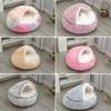 Cat Nest Semi-enclosed Winter Warm House Cat Villa Plush Cover Nest Four Seasons Dual-purpose Half-purpose Dog Nest