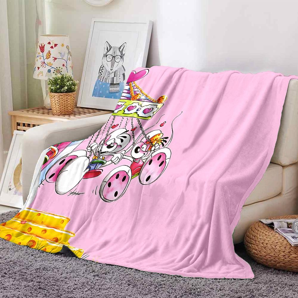 Carnival Ride Fun Blanket Soft Throw Blanket For Home Bedroom Bed Sofa Travel Office Solid Christmas Blanket