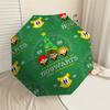 1PC Warner Hogwarts Christmas Automatic Open/Close Umbrella with Windproof, 46-Rib Sturdy Canopy, Durable Ribs1263A