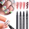 Water-Resistant Painting Liner Pen Good Carry Easily Create Unique Patterns Nail Art Drawing Brush