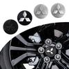 4Pcs Car Wheel Center Hub Cap Auto Rim Cover Badge Decor Accessories For Mitsubishi Colt Outlander Pajero Lancer Cross Ralliart