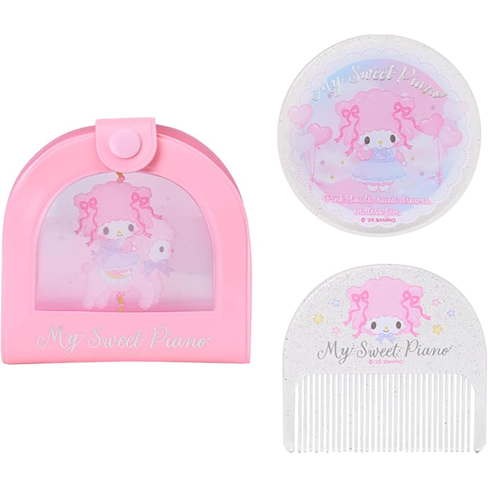Sanrio My Sweet Piano Набор Зеркало и Расческа ПВХ АБС Стекло 250198