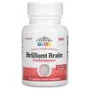 21St Century, Brilliant Brain Brain Boosting Supplement, 30 Capsules