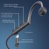 Беспроводной Bluetooth-наушник с шейным креплением, спортивная Bluetooth-гарнитура, наушники с высокой мощностью и костной проводимостью звука для iPhone, Samsung, Xiaomi
