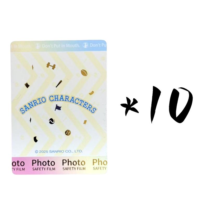 Box Card Sanrio Cute Anime Genuine Authorization Party Plan Characters Kuromi Kitty Melody Collection Children's Gifts