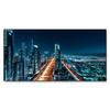 Big Size Modern City Night Scene Canvas Painting Wall Art Landscape Reflection Posters and Prints for Living Room Home Decor No Frame