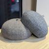 Новые шляпы для женщин Осень и Зима Японские восьмиугольные шляпы Береты с маленьким лейблом Женские литературные ретро шляпы художника