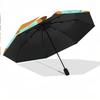 Animal Crossing Windproof Auto 8 Rib Folding Umbrella Portable Outdoor Parasol