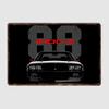 1988 Camaro IROC-Z Front View Sports Car Posters Metal Poster Pub Sign Garage Club Bar Indoor Wall Room Decoration Home Decor