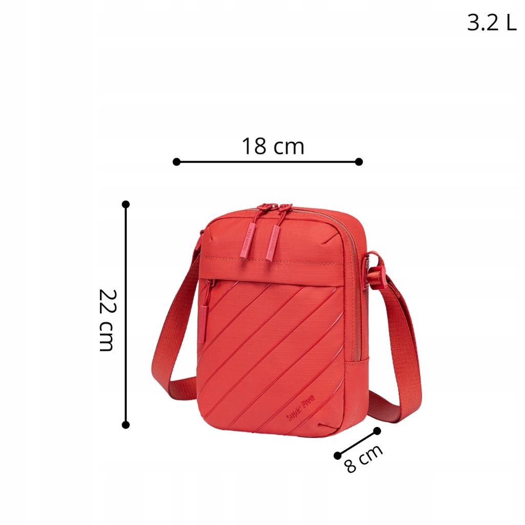 Shoulder Bag Red Women' Urban Youth Bag For Walking 3.2 Super Five Fkb697Red