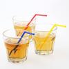 Strix Designs Straws, 300 count (3 packs of 100 each), 16cm x 4mm diameter, 3 colors, Mini, Flexible, Bendable, with Zipper, Diagonal Cut, Colorful, P