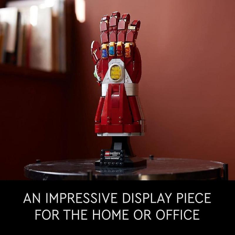 Коллекционный набор «Перчатка Бесконечности», перчатка Таноса с Камнями Бесконечности, строительный набор, идея подарка «Мстители» для взрослых и подростков, наборы для моделирования для декора