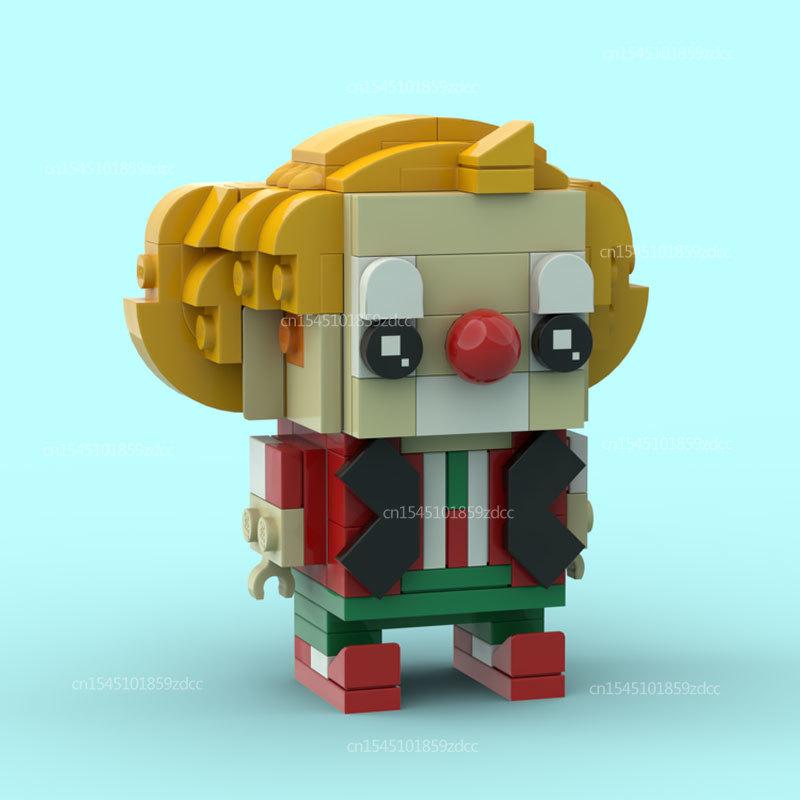MOC Аниме Фигурка Действия Осел Мышь Кошка Монстр Халти Бассис Капитан Строительные Блоки Модель Животное Кирпичная Игрушка Подарки