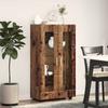 Sideboard FLORIN 55.5 x 29 x 100 cm Reclaimed Wood Particle Board